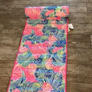 Lily Pulitzer Beach Mat and Pillow